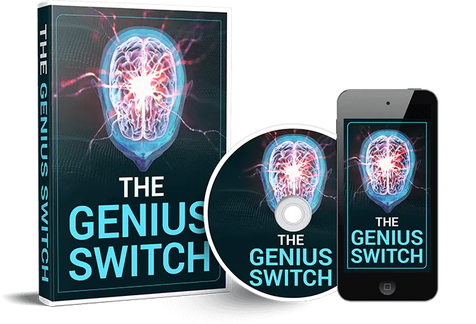 The Genius Switch audio program detail: brainwave entrainment concept
